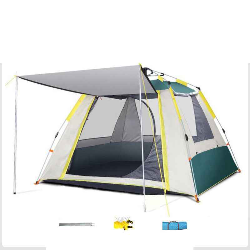 Lightweight Waterproof Camping Tent with Fiberglass Poles