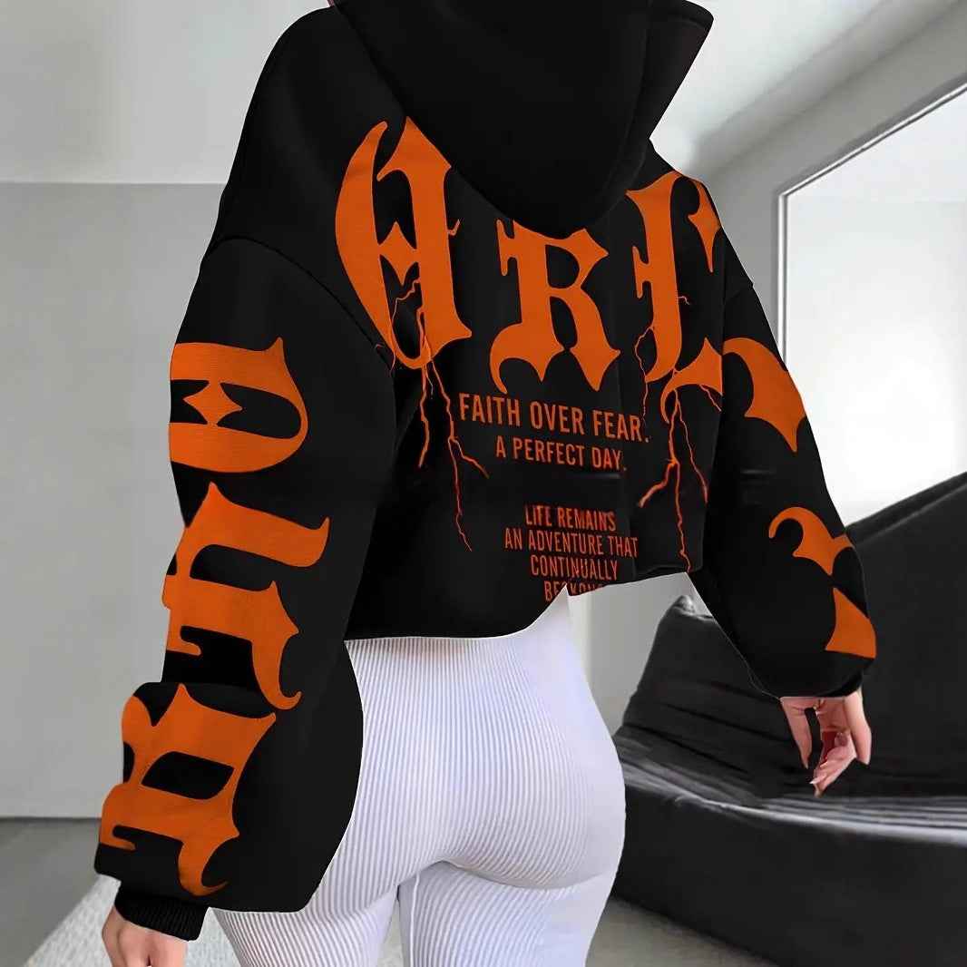 Womens Casual Sweatshirt With 3D Digital Print