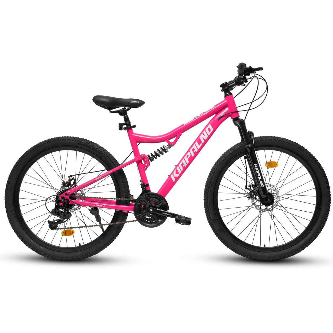 A26304 26 Inch All-Terrain Mountain Bike With Disc Brakes 21-Speed Drivetrain & Durable Carbon Steel Frame Ideal For Men And Women, Perfect For Trail Riding And Touring