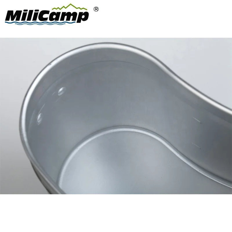 Wholesale Germany Style Aluminum Outdoor Camping Kitchen Mess Kit with Tin Canteens