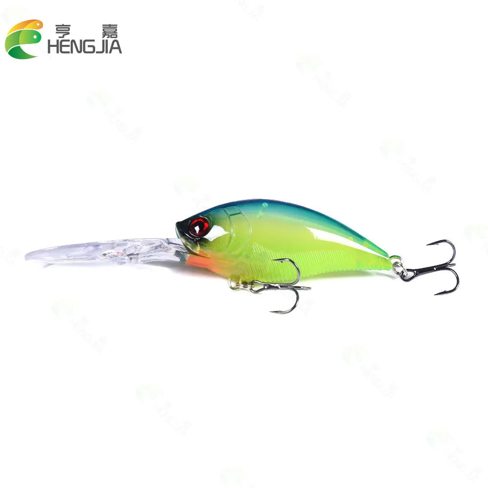 12.5cm 20.5g Crankbait leurre Fishing Lure Pike Carp Fishing Artificial Hard Bait Fish Lures Wobbler Crankbait Fishing Tackle