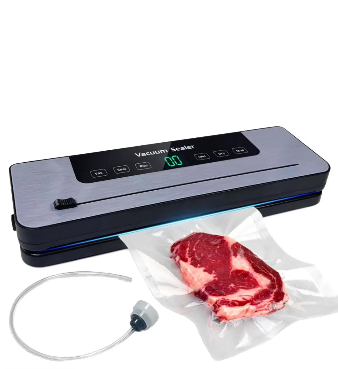 Vacuum Sealer Small Household Fresh-keeping Vacuum Dry and Wet Dual-purpose Fully Automatic Food Packaging