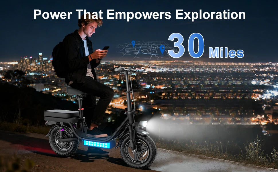 New 14 20 Inch Cheap Electric Scooter,1000w 2000w 30-50mph 30-60miles 48v Removable Battery Aluminum Alloy,for Electric Bicycle