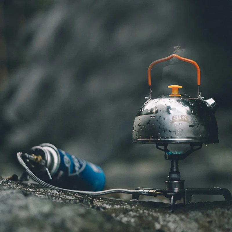 BRS-3000T Ultralight Camping Gas Stove – 26g | Titanium & Aluminum | 2700W | Boils 1L in ~3 Min