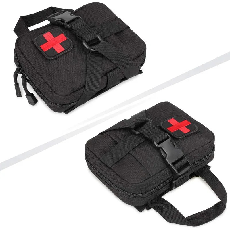 First Aid bag Upgrade Tactical EMT Pouch Rip Away Mole Medical kit IFAK Tear-Away Travel Outdoor Hiking emergency Survival kit