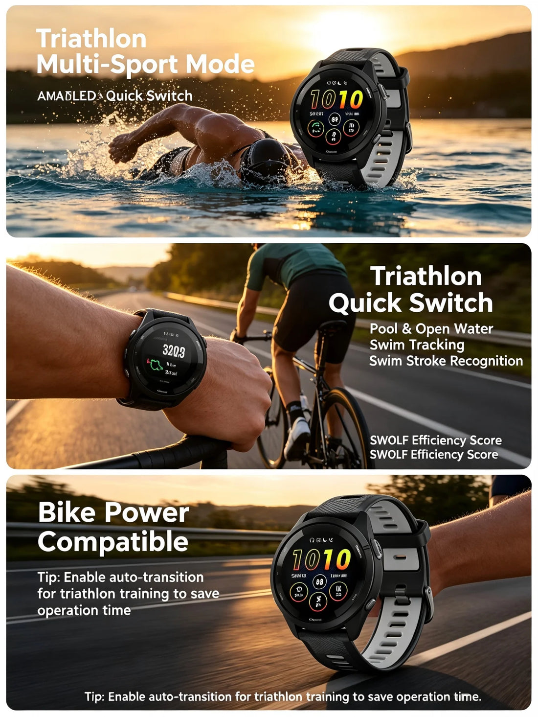 Garmin Forerunner 265 GPS Smartwatch | AMOLED | Multi-Sport Training | NFC