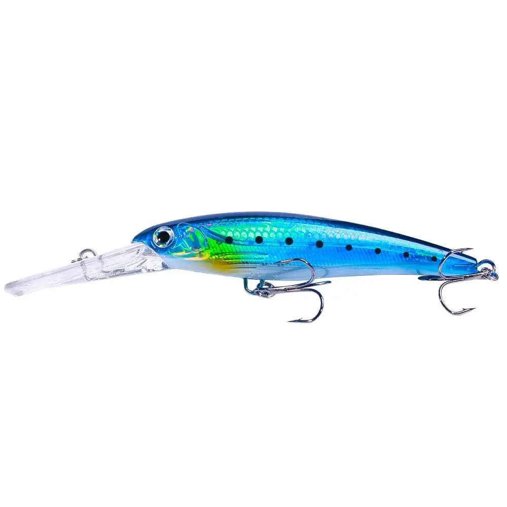 170mm 30g Minnow Fishing Lure – Hard Bait Wobbler for Bass, Pike & Saltwater Trolling