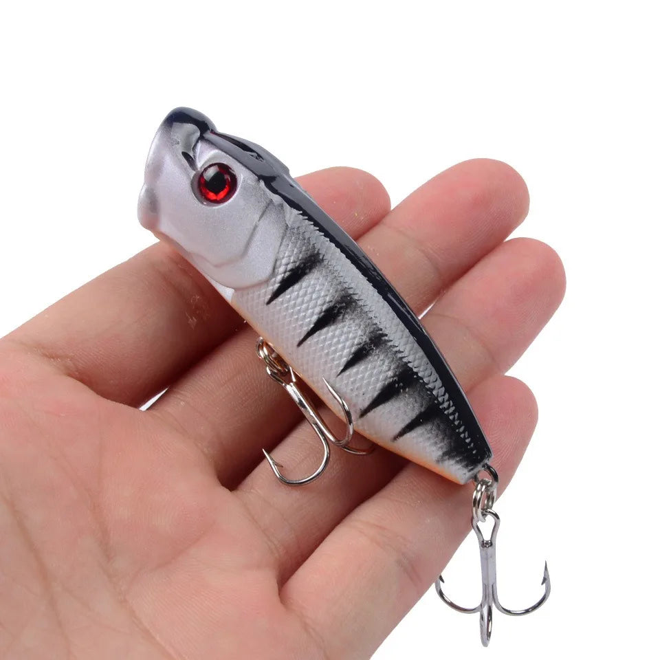 MingYan Topwater Popper Lure – 6.5cm / 12g, ABS Hard Bait, Size
