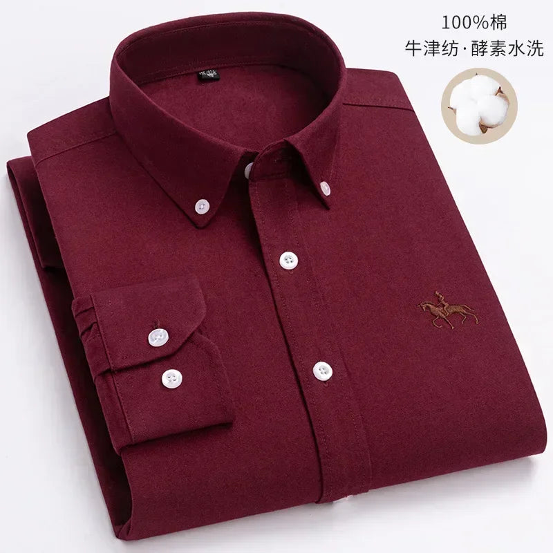 S~7XL 100% Pure Cotton Men&