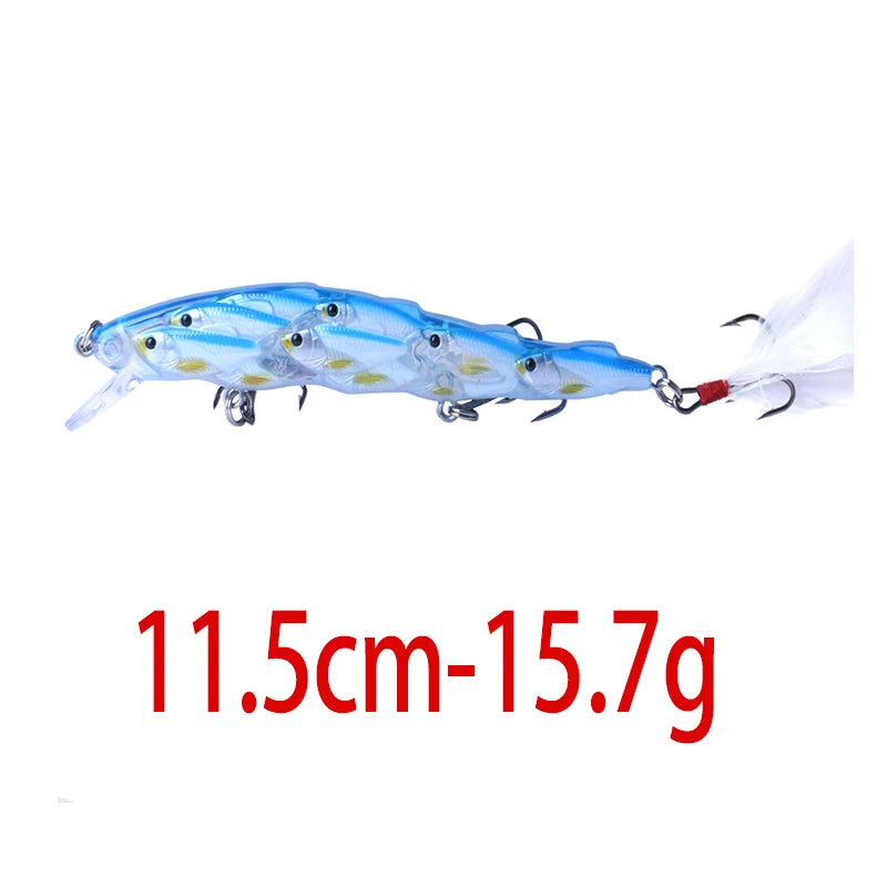 75mm 9g Floating Crankbait Fishing Lure – Swimbait Wobbler with Rattle & 3D Eyes