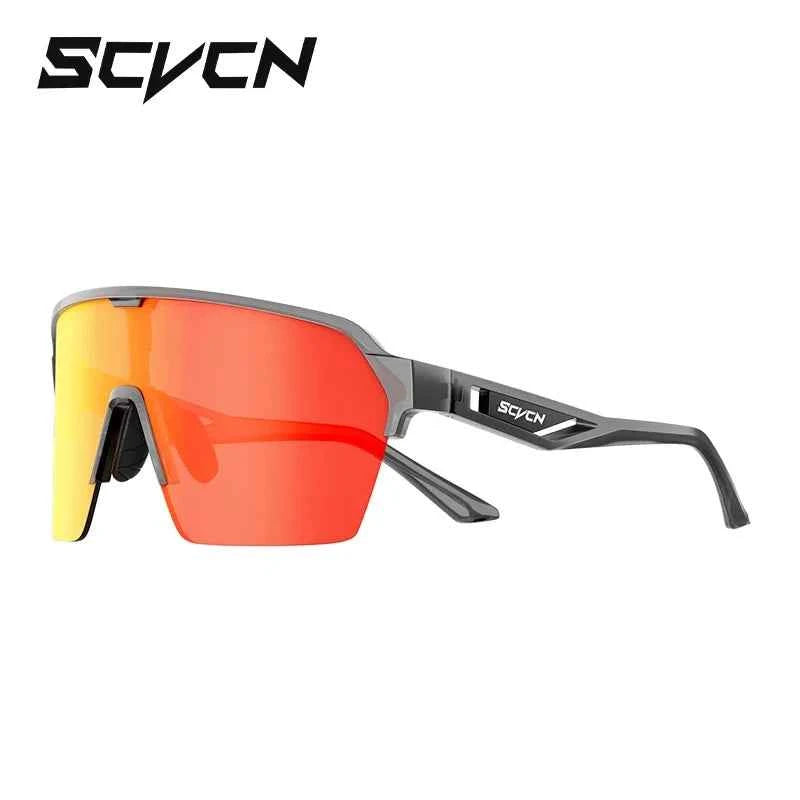 SCVCN Photochromic Cycling Sunglasses Glasses Bike Mountain Bicycle Hiking Golf UV400 Sports Glasses for Men Women Baseball 2026