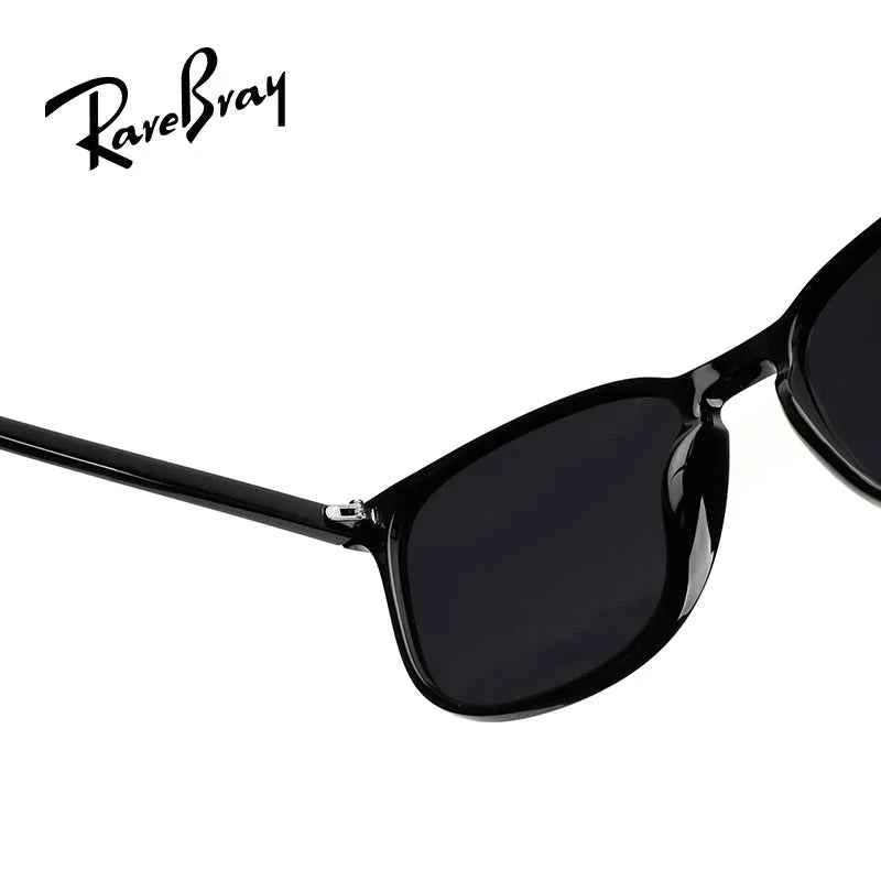RareBray Retro Square Polarized Sunglasses Fashion Shade Women Men Ultra Light TR90 Frame UV400 Protection Classics Sun Glasses