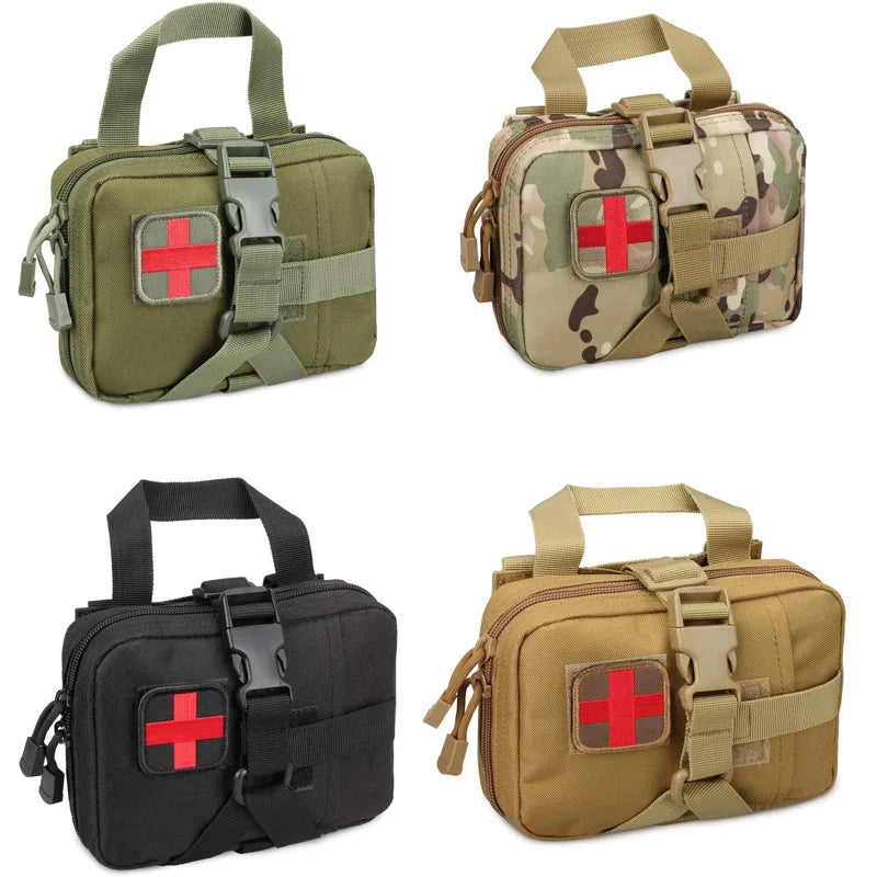 First Aid bag Upgrade Tactical EMT Pouch Rip Away Mole Medical kit IFAK Tear-Away Travel Outdoor Hiking emergency Survival kit