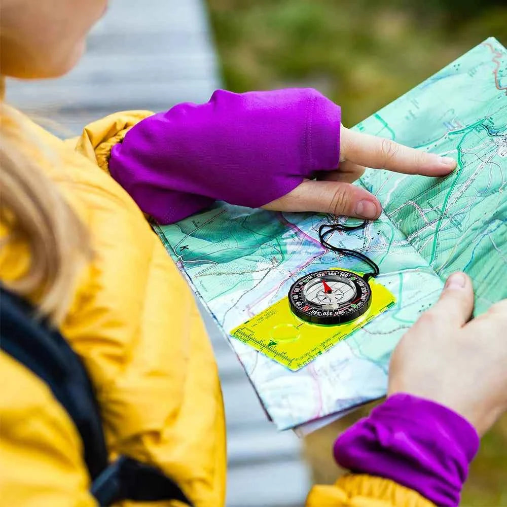 Waterproof Hiking Compass – Navigation Tool for Camping, Scouts & Backpacking