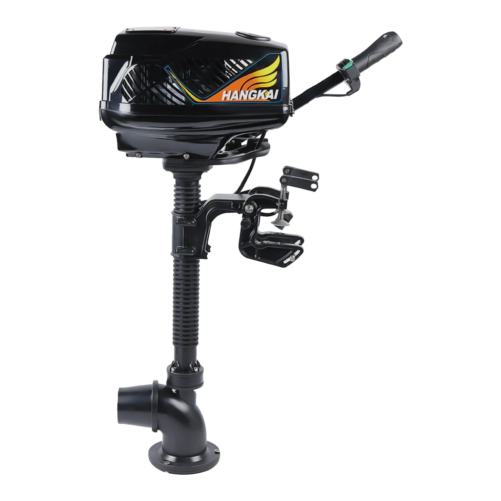 48V 1000W Electric Outboard Motor 1HP Brushless Boat Engine Jet Pump Short Shaft for Inflatable Fishing Boats