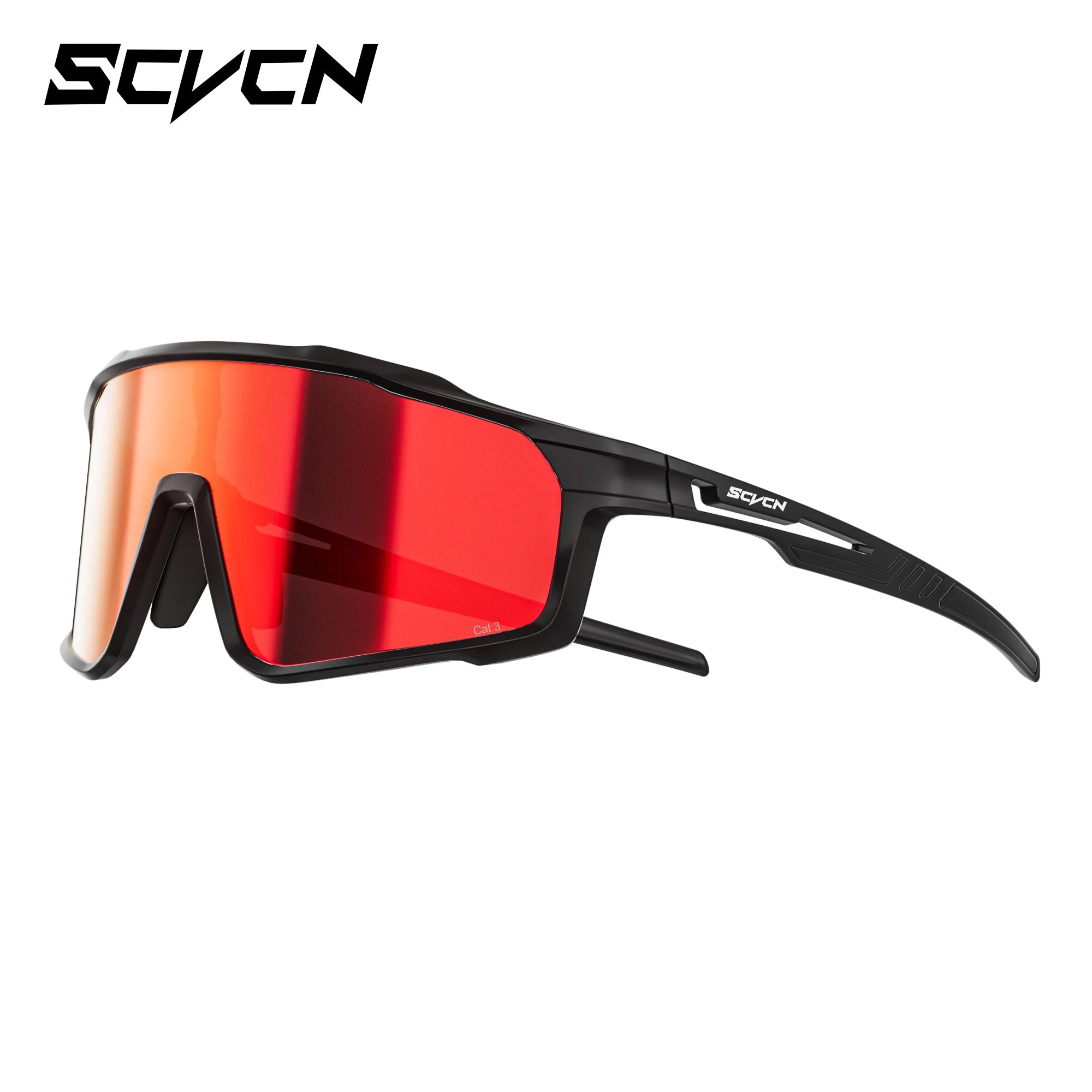 SCVCN Hiking Eyewear Photochromic Bike Cycling Sunglasses Men Outdoor Sports MTB UV400 Goggles Women Running Windproof Glasses