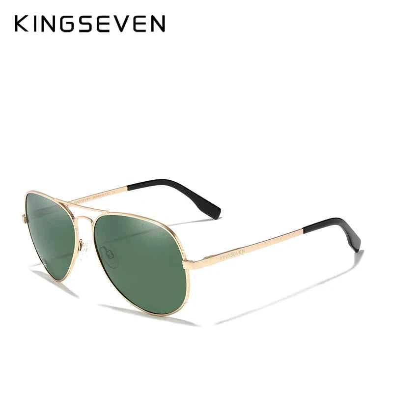 KINGSEVEN Photochromic Polarized Pilot Sunglasses – Men&