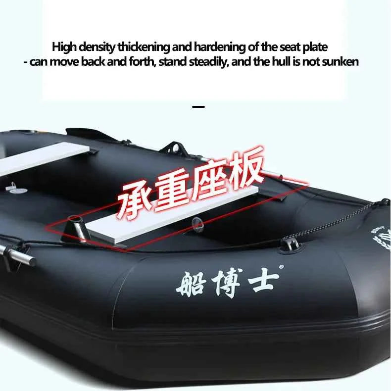 Professional Inflatable Fishing Boat & Kayak Set – Foldable PVC Dinghy for Adults