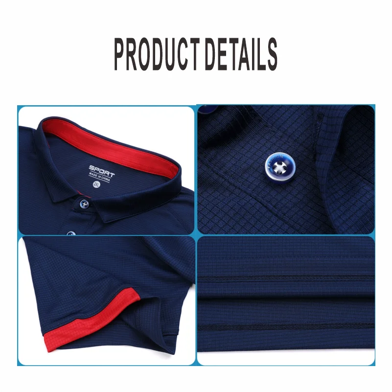 ZXL Quick-drying Sports Polo Shirt Custom Logo Company Brand Design Print Embroidery Breathable Lapel Short Sleeve Polo Shirts