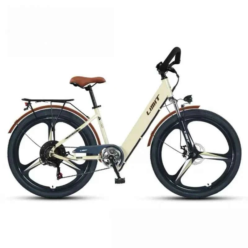 400W brushless motor city riding electric bicycle 48V20AH lithium battery electric moped adult bicycle 26-inch leisure E-Bike