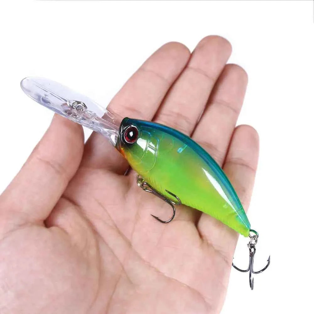 125mm 20.5g Crankbait Fishing Lure – Hard Bait Wobbler for Pike, Carp & Bass