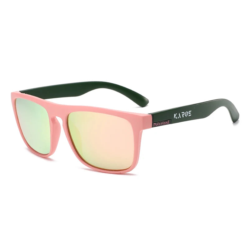 KAROS YZ2042 Oversized Sport Sunglasses – TAC Polarized Mirror, Anti-Reflective, UV400, Unisex