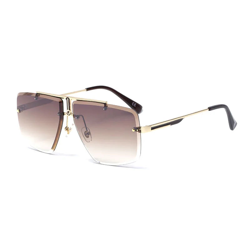 Audi Polarized Sunglasses – Unisex UV400 Anti-Glare Square Alloy Frame Sport & Driving Shades