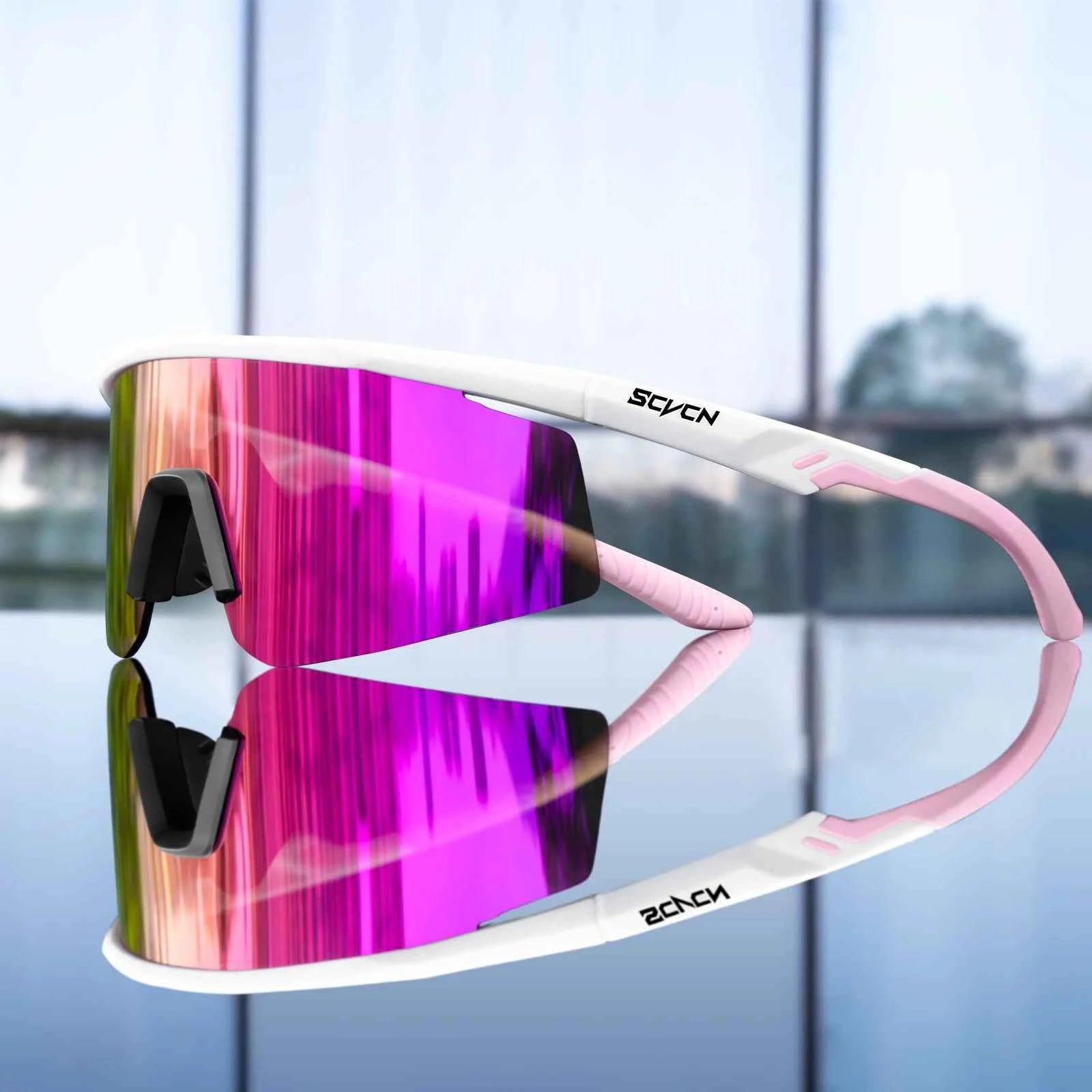 Scvcn New Cycling Glasses MTB Riding Skating Sunglasses Bike UV400 Polarized Fishing Goggles Man Woman Bicycle Eyewear 2026