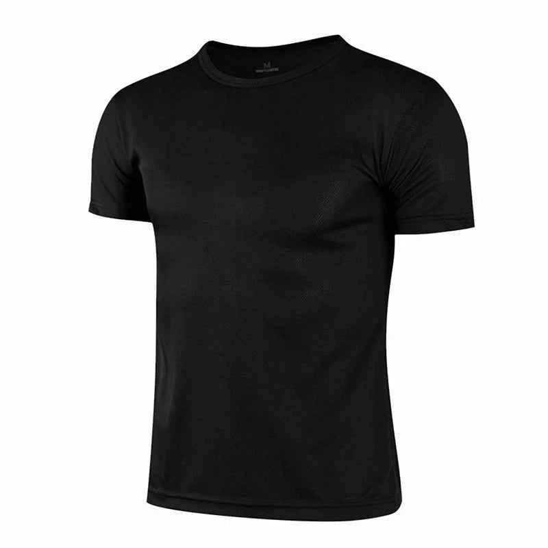 Men Women Short Sleeve Sport T Shirt Gym Jerseys Fitness Shirt Trainer Running T-Shirt Breathable