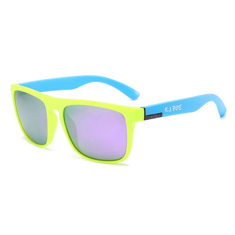 KAROS YZ2042 Oversized Sport Sunglasses – TAC Polarized Mirror, Anti-Reflective, UV400, Unisex