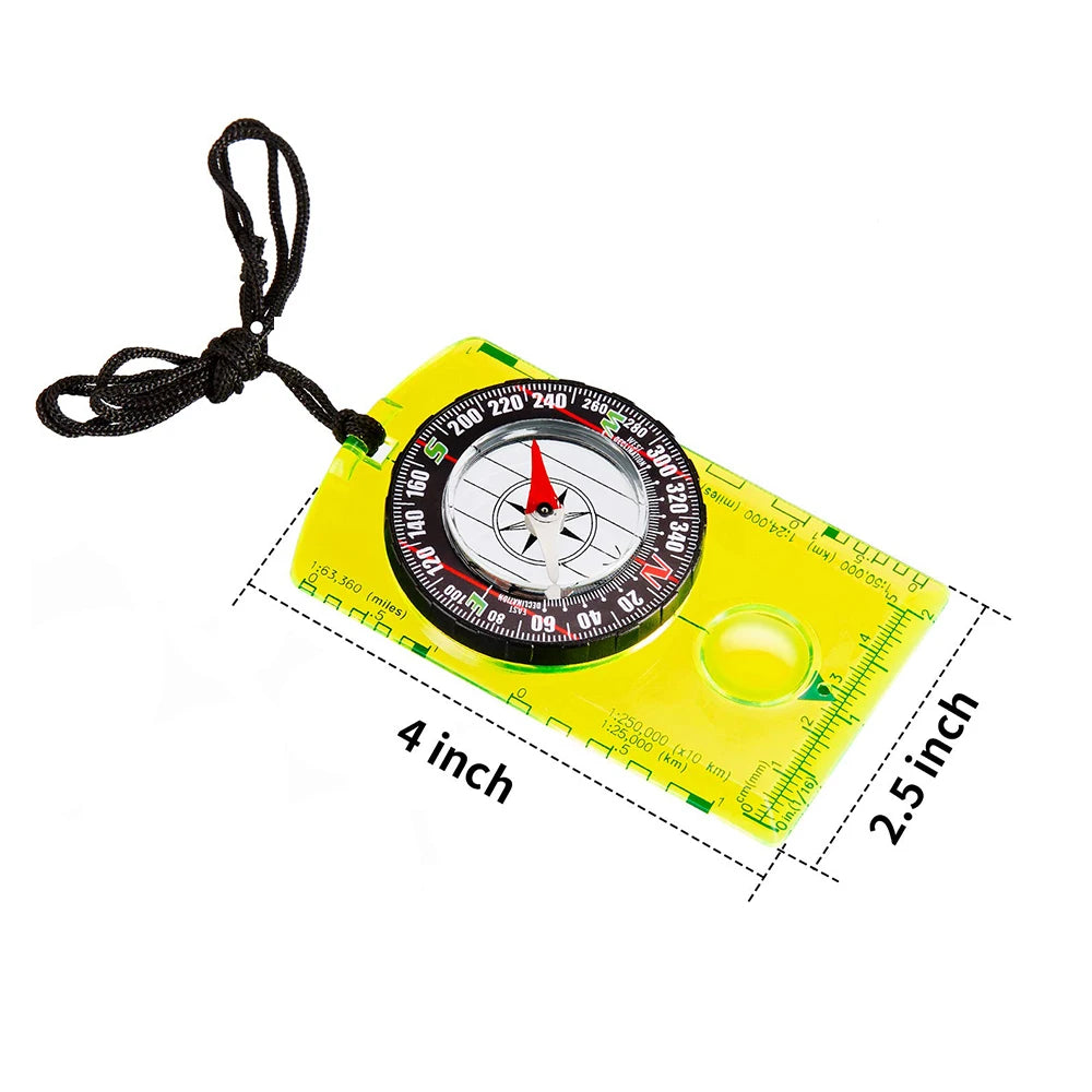 Waterproof Hiking Compass – Navigation Tool for Camping, Scouts & Backpacking