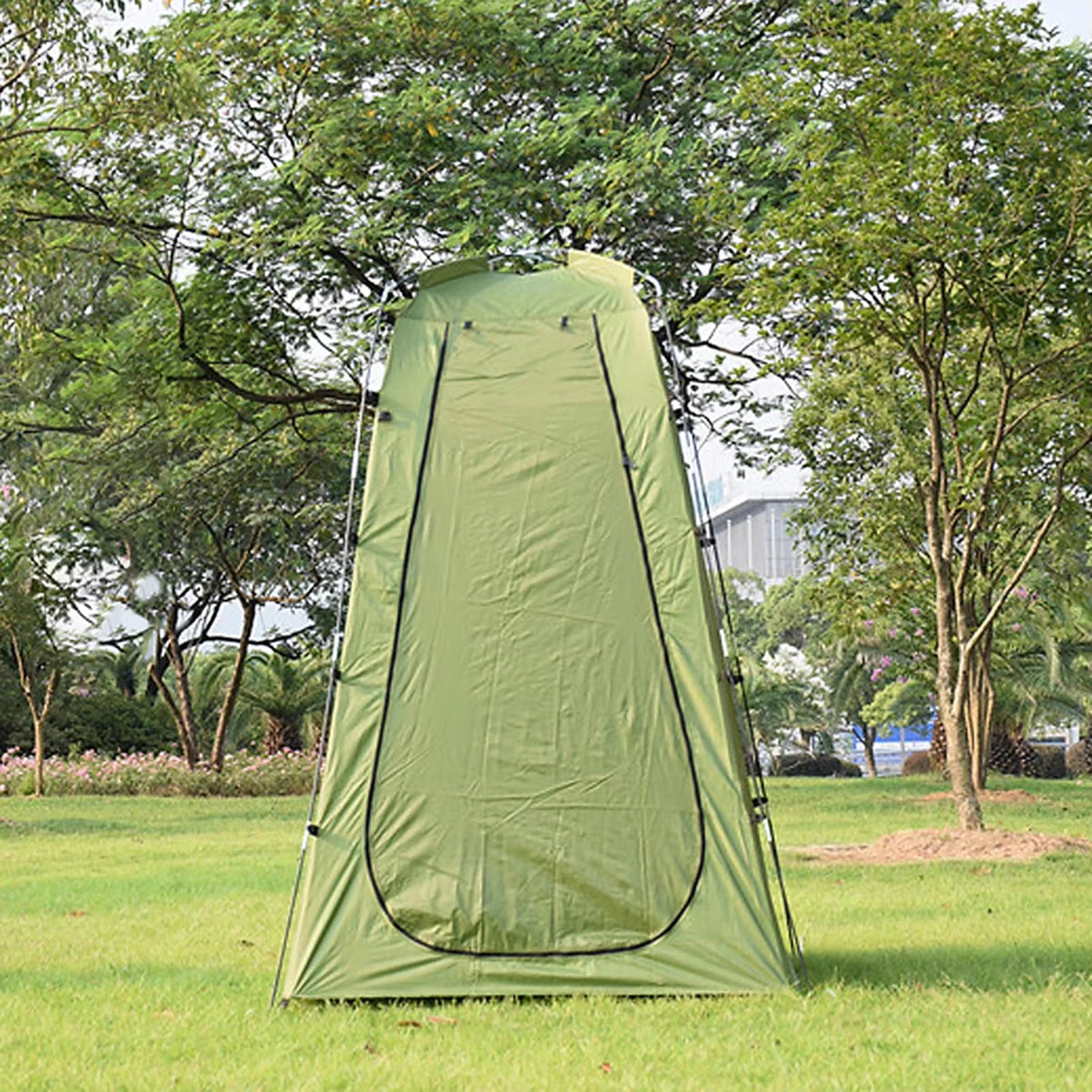 Portable Pop-Up Privacy Shower Tent – Aluminum Poles, 4-Season, for Camping, Fishing & Changing