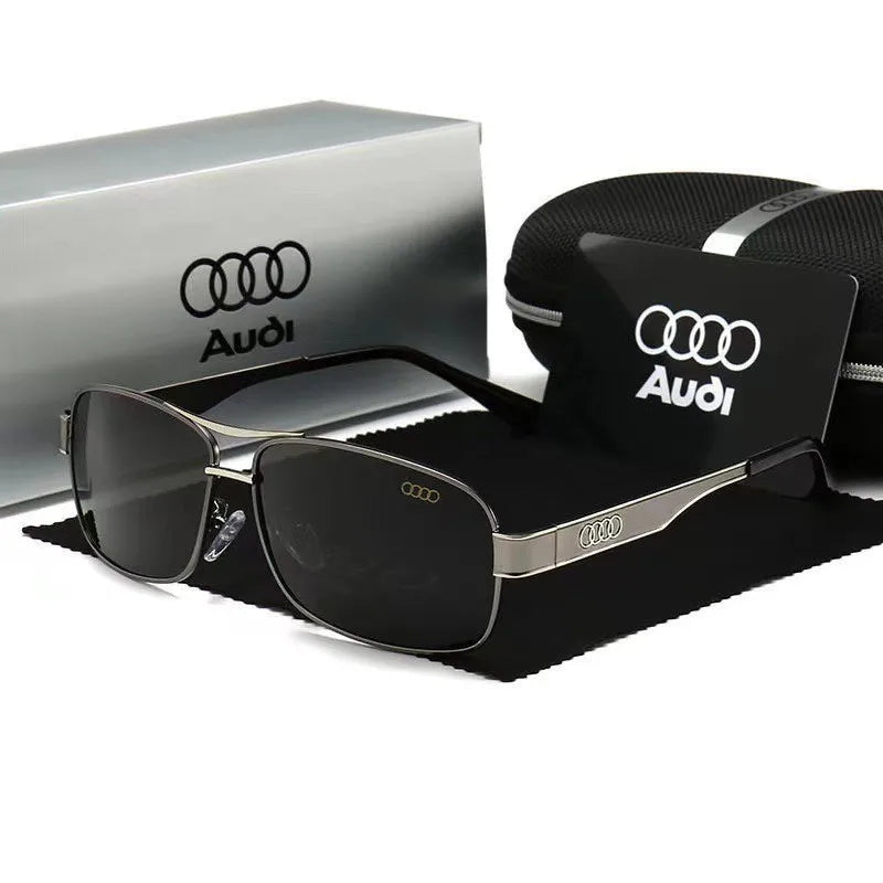 Audi Polarized Sunglasses – UV400 TAC Lens Anti-Glare Alloy Frame for Driving, Cycling & Outdoor