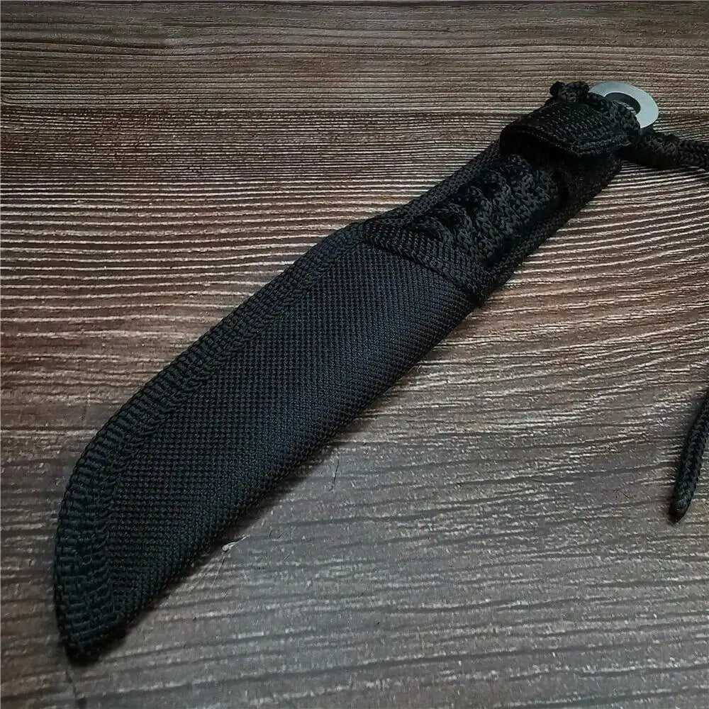 1 Piece Outdoor Wilderness Stainless Steel Hunting Knife,Cutting Tool,Portable Blade Survival Knife,Wilderness Camping Supplies