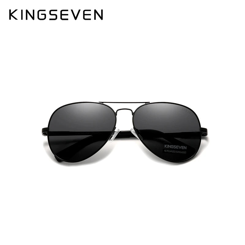KINGSEVEN Photochromic Polarized Pilot Sunglasses – Men&