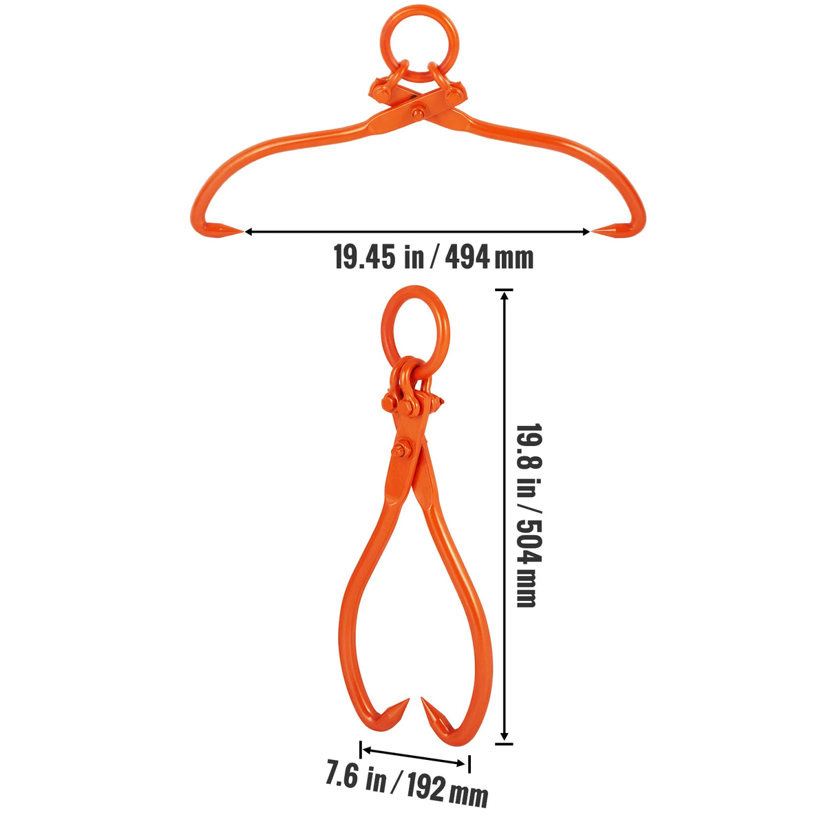 SucceBuy Log Skidding & Lifting Tongs – Heavy-Duty