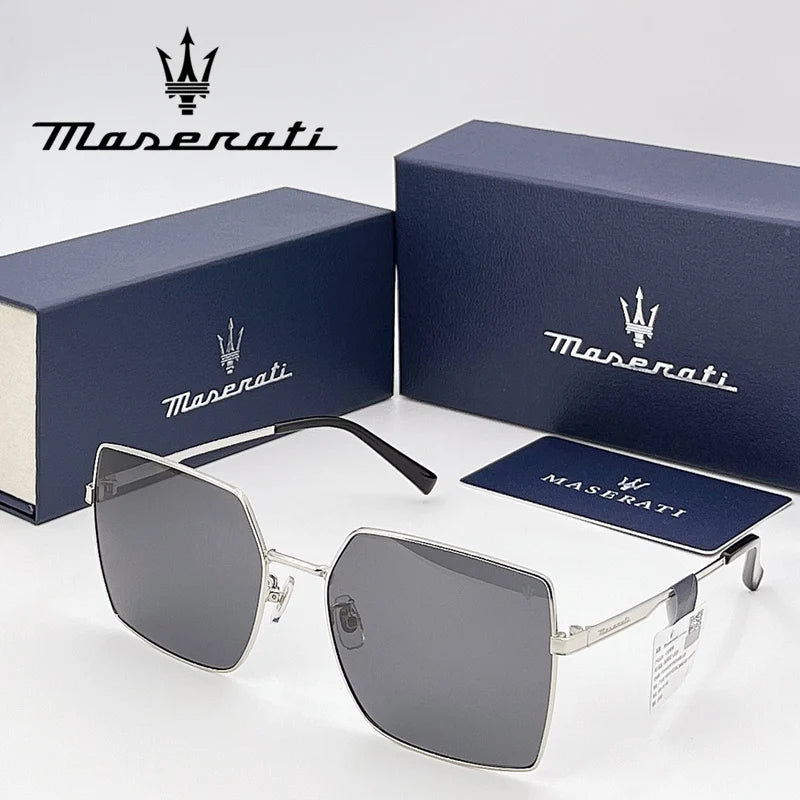 Premium Pilot-Style Polarized Driving Sunglasses – UV400 Mirror Lenses Anti-Reflective Alloy Frame Unisex Outdoor Eyewear (Model 81808)
