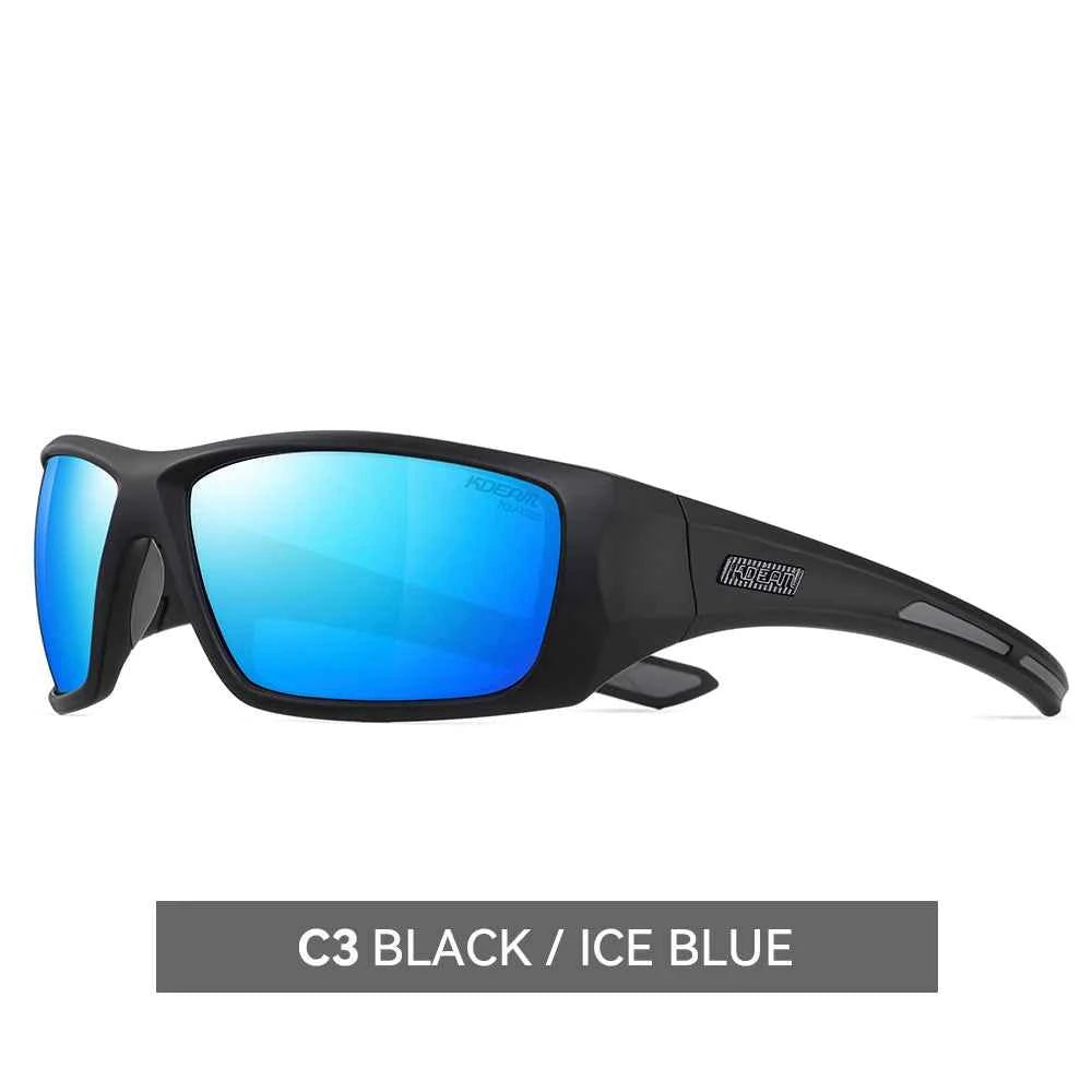 KDEAM High Quality TR90 Material Riding Sunglasses Men&