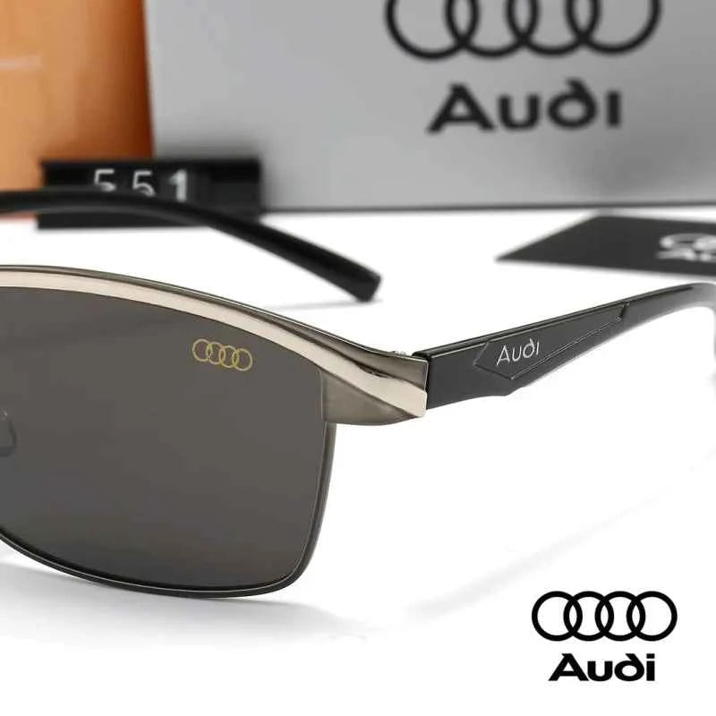 AUDI Luxury Polarized Sunglasses Men UV Anti-Glare Driving Fishing Cycling Outdoor Beach Hiking Sunglasses