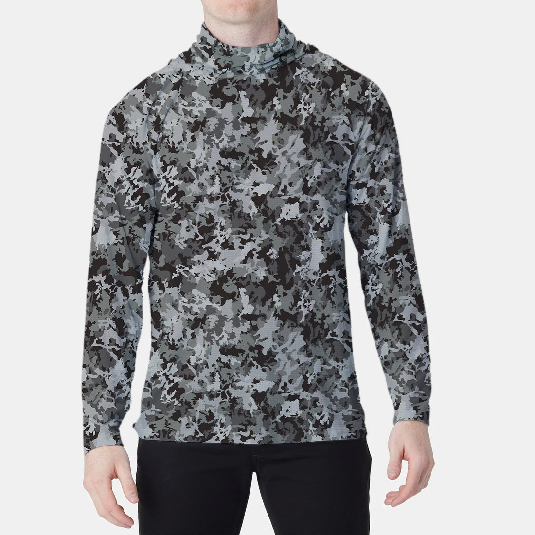 Fishing Hoodie Sailing Shirt Men Long Sleeve Sun Protection Hunting Jersey Fish Gear Beach Tops Wear