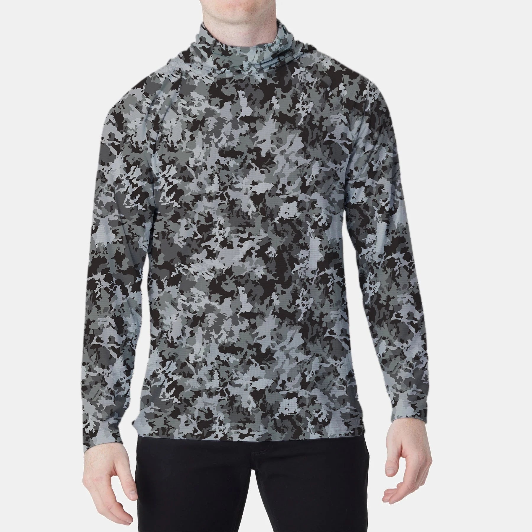 Fishing Hoodie Sailing Shirt Men Long Sleeve Sun Protection Hunting Jersey Fish Gear Beach Tops Wear