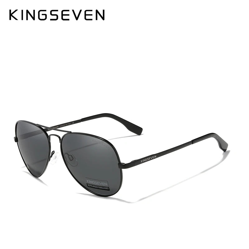 KINGSEVEN Photochromic Polarized Pilot Sunglasses – Men&
