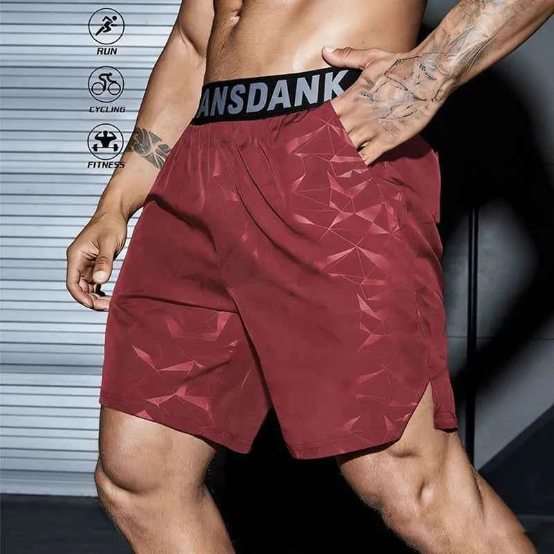Men Running Shorts Summer Sportswear Male Football Clothing Gym Fitness Tracksuit Jogging Training Shorts Sport Short Pant Men