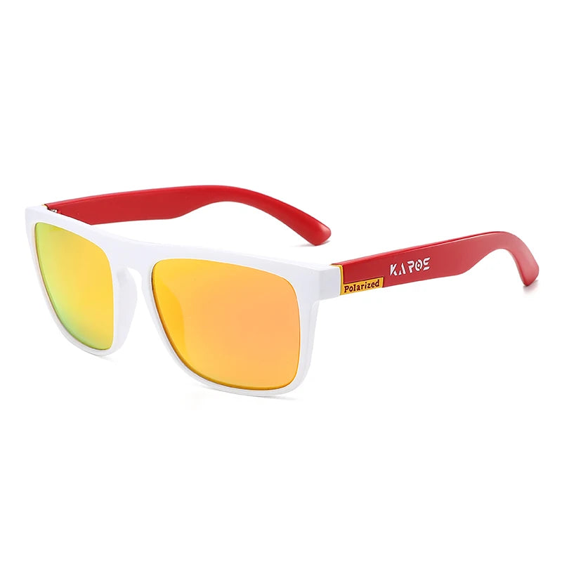 KAROS YZ2042 Oversized Sport Sunglasses – TAC Polarized Mirror, Anti-Reflective, UV400, Unisex