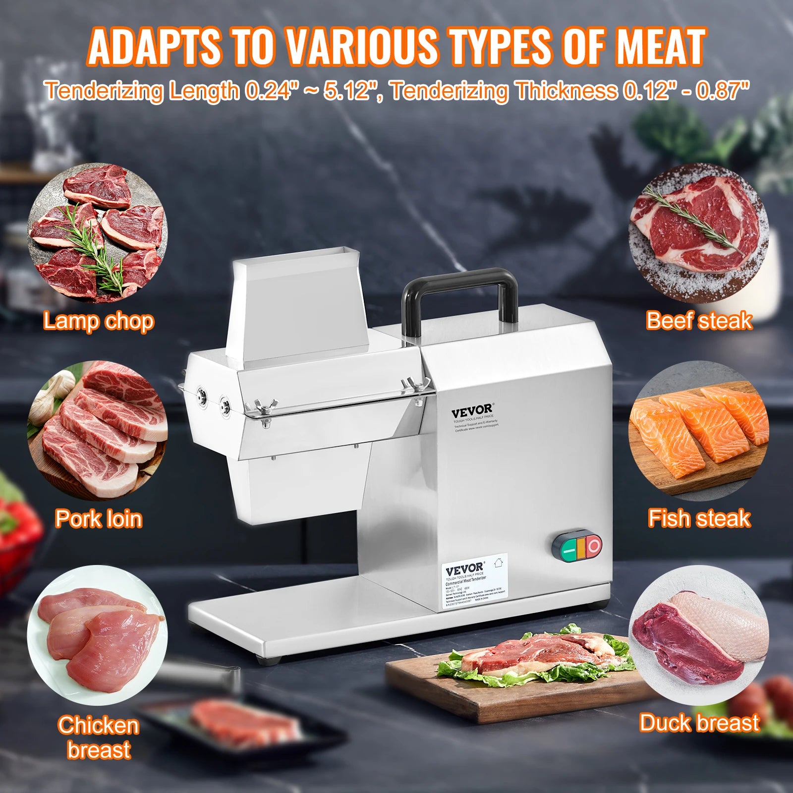 17inch 54 Blades Commercial Meat Tenderizer