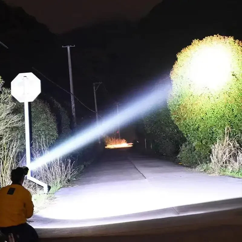 2026 New Super Powerful Headlamp 800W LED IR Sensor Headlight Rechargeable Head Flashlight 5000 Meter Head Lamp Fishing Lantern