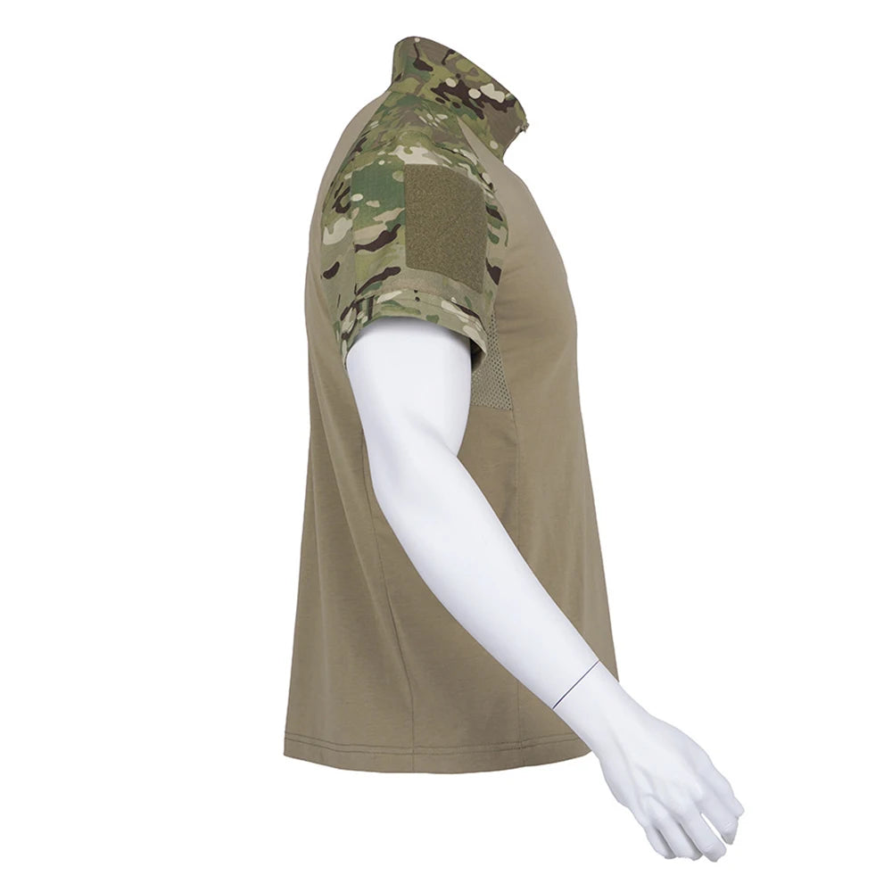 Outdoor Sport Camo Shirts Breathable Hunting Clothes Tops Workout Clothing T Shirt
