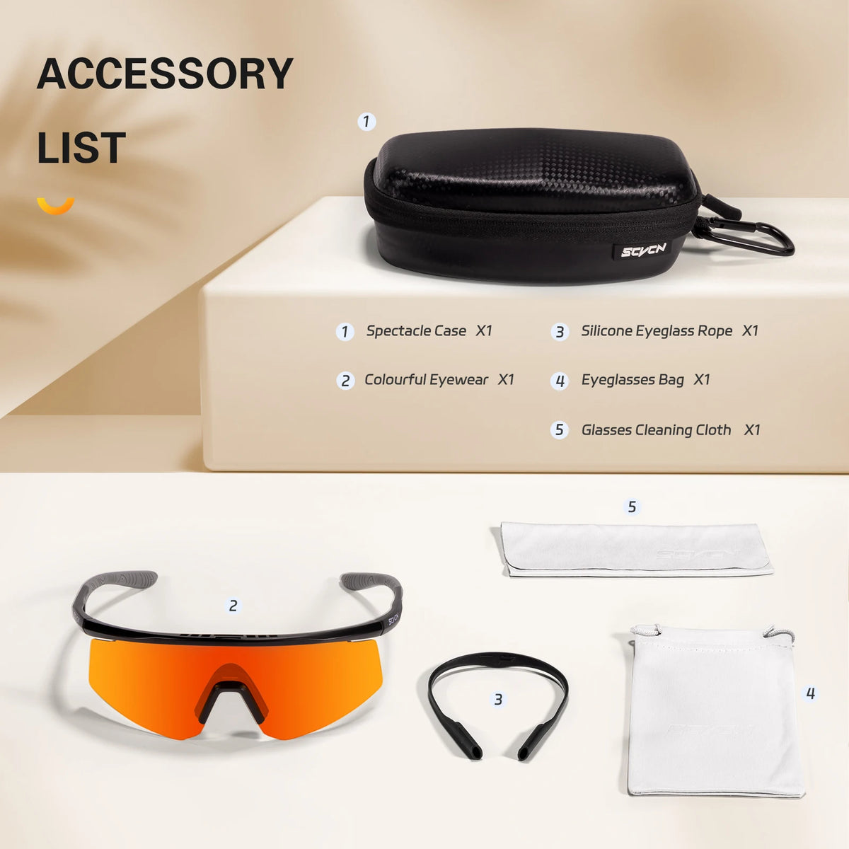 UV400 Polarized Cycling Sunglasses – MTB Riding, Fishing & Outdoor Eyewear