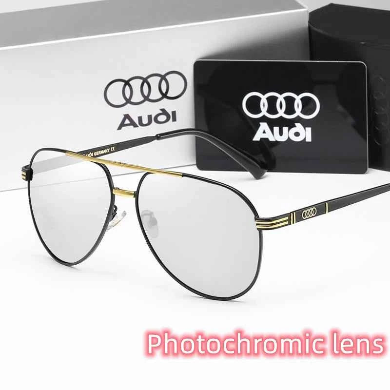 Audi 편광선글라스 UV400 Polarized Sunglasses for Men Women Motorcycle Glasses Anti-Glare Outdoor Adventure Shades 5012