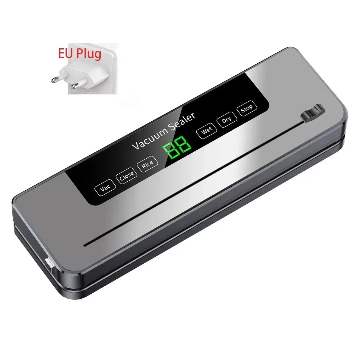 Mi Electric Vacuum Sealer Machine Dry/Wet Food Packaging Vacuum Sealing Bags Food Storage Vacuum Packaging Machine for Kitchen